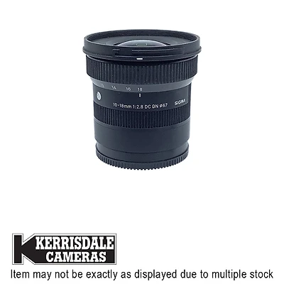 Sigma-Used 10-18mm F2.8 DC DN - Good Condition - Sony E Mount - Used # 587.22023101