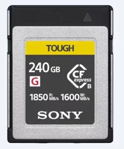 Sony CEB-G Series CFexpress Tough Type B Memory Card - 240GB