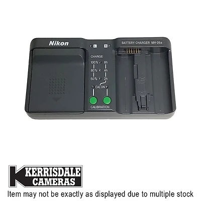 Nikon-Used MH-26A Battery Charger (for EN-EL18/a/b/c) – Used # 587.25MH26A