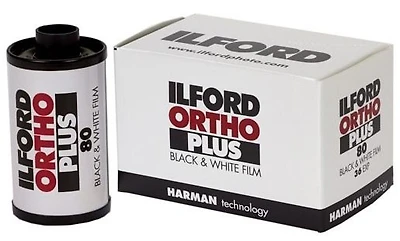 Ilford Ortho Plus 35mm Black and White Film - 36 exp