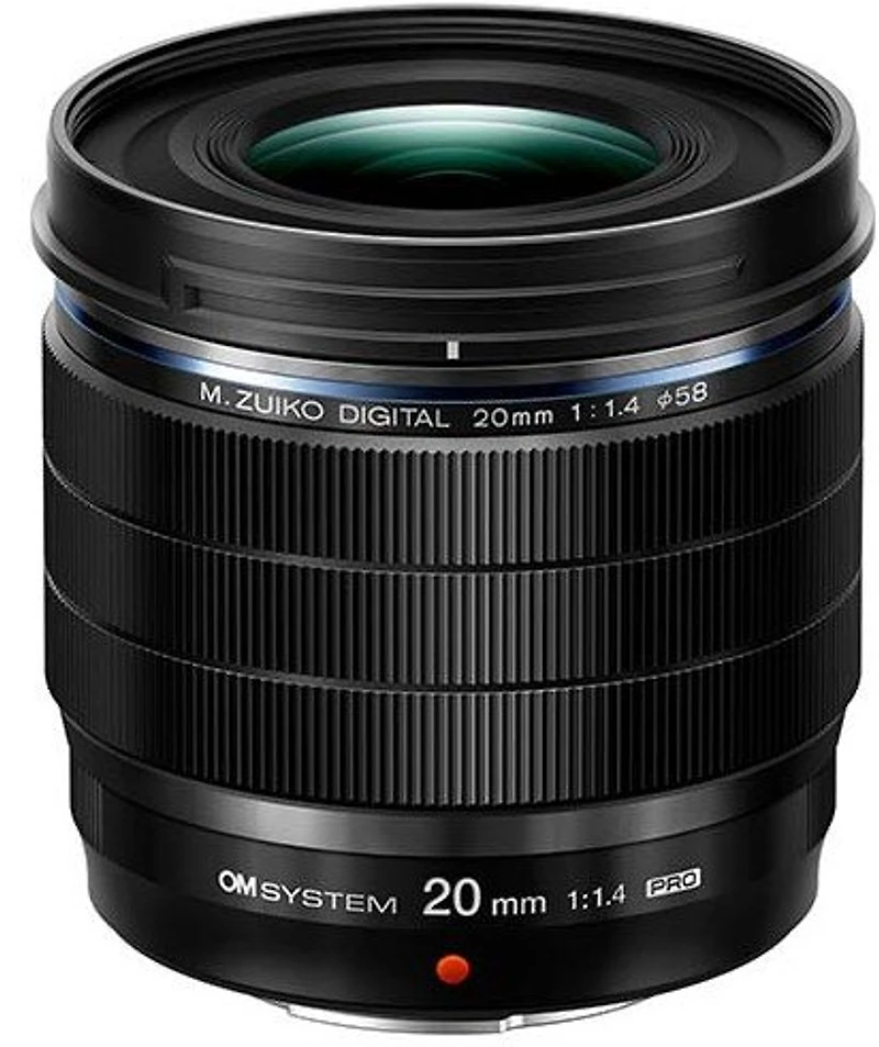 Om-System M. Zuiko ED 20mm F1.4 PRO Lens
