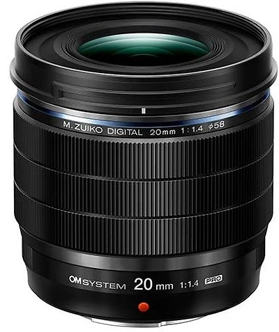 Om-System M. Zuiko ED 20mm F1.4 PRO Lens