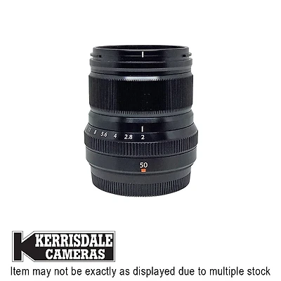 Fujifilm-Used 50mm F2 XF WR (Black) - Good Condition - Fujifilm X Mount - Used # 587.514A502B