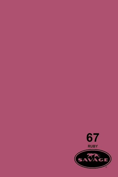 Savage-Universal Widetone Seamless Background Paper 53'' x 12 yards (67 Ruby)