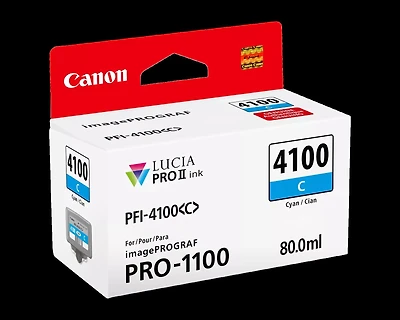 Canon PFI-4100 Cyan Ink Tank
