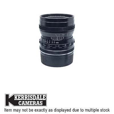 Voigtlander-Used 35mm F1.7 Ultron (MF) Black - Good Condition - Leica M Mount - Used # 587.21918102