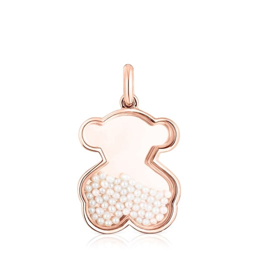 TOUS Rose silver vermeil Areia Pendant with pearls | Westland Mall