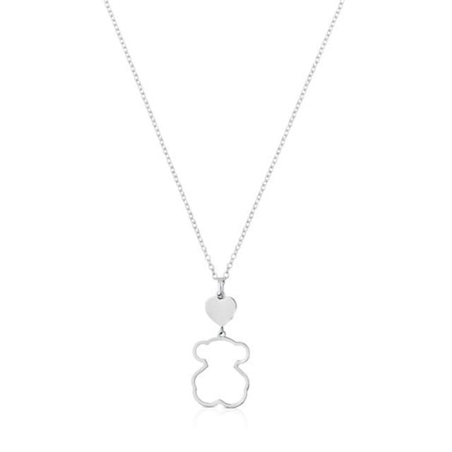 TOUS Silver TOUS New Silueta Necklace Bear motif | Westland Mall