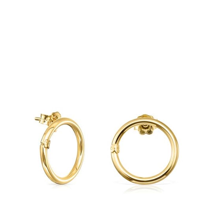 Gold Hold Earrings push back