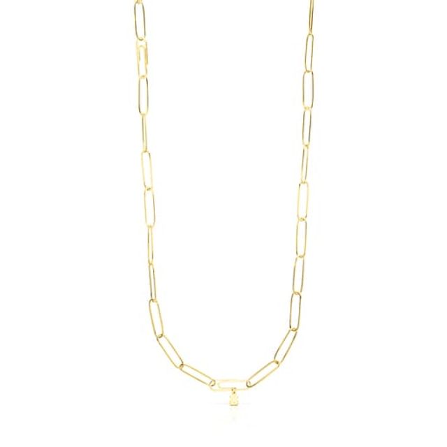 Silver Vermeil TOUS Good Vibes Necklace