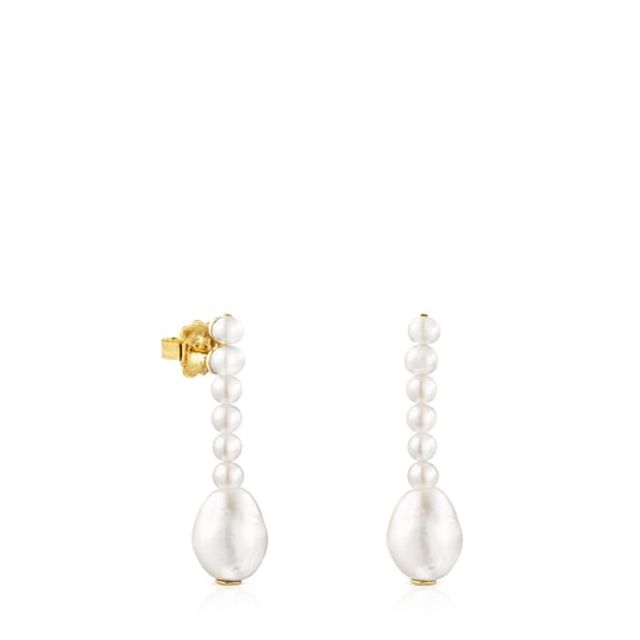 TOUS Gloss Earrings with Pearls | Westland Mall