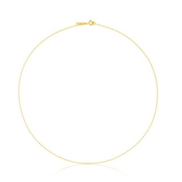 TOUS 40 cm Gold TOUS Chain Choker with oval rings | Westland Mall