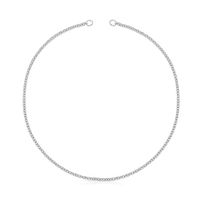 Silver TOUS Hold Choker 42cm.