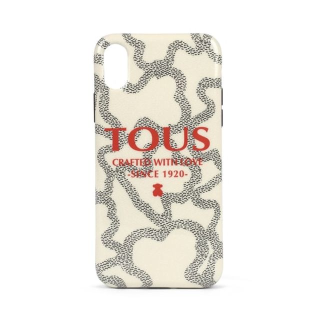 X/XS beige Delray Kaos Icon Logo Cellphone cover