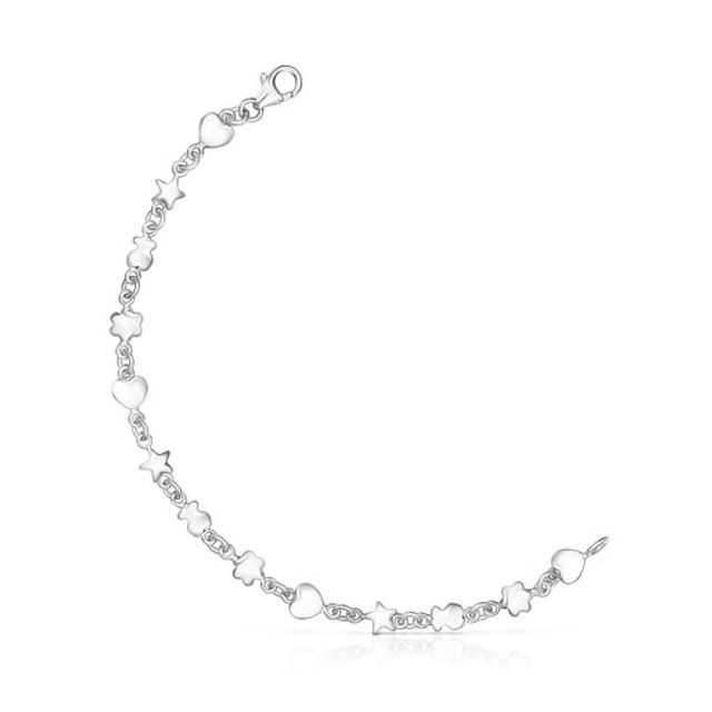 Silver Mini Icons Bracelet