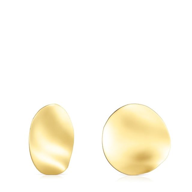 TOUS Silver Vermeil Nenufar petal Earrings | Westland Mall