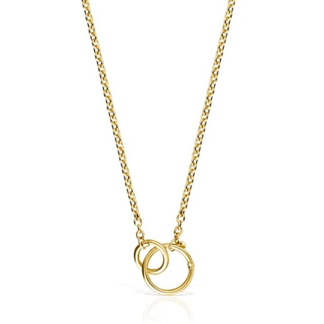 TOUS Gold Hold Necklace 37.5cm. | Plaza Del Caribe