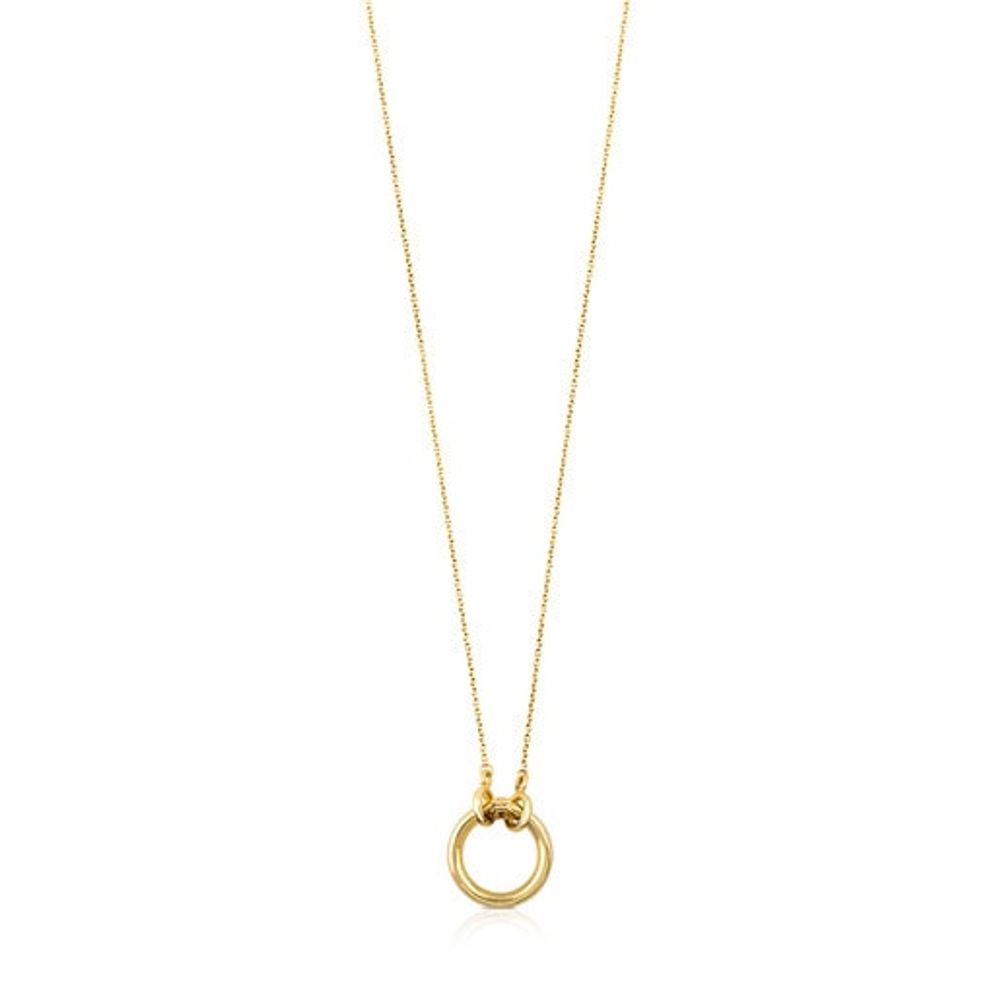 TOUS Gold Hold Necklace with 47/100\