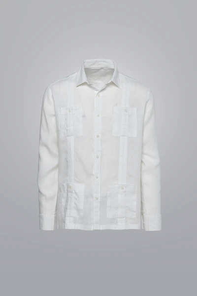 Exclusive 100% Linen Guayabera – Clubman by Leonardo