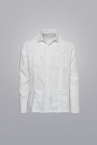 Exclusive 100% Linen Guayabera – Clubman by Leonardo