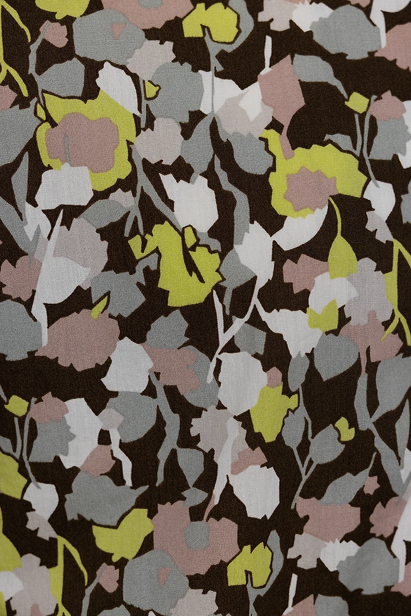 Printed Shirt - Mint Floral