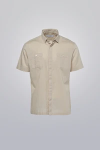Short Sleeve Guayabera – Clubman by Leonardo | Linen-Blend
