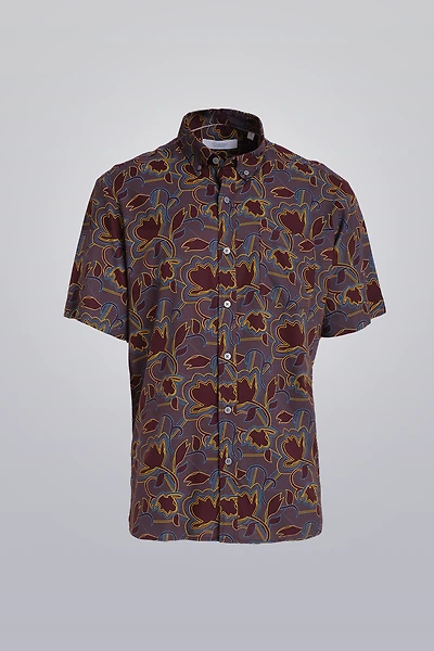 Printed Shirt - Neon Art
