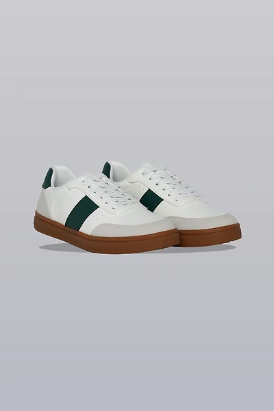 Striped Sneakers - Green