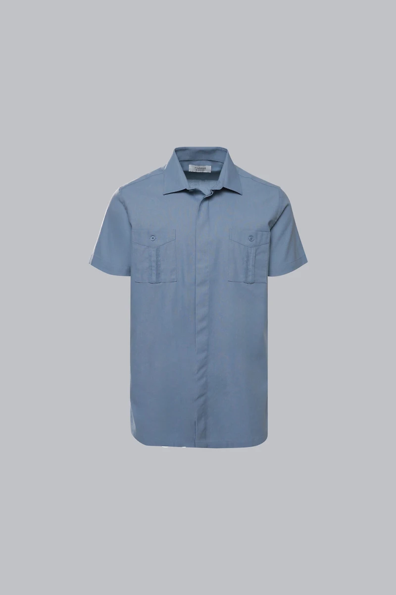 Technical Short Sleeve Guayabera
