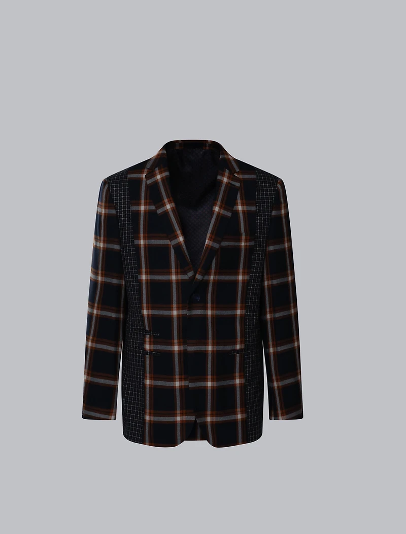 Checkered Blazer