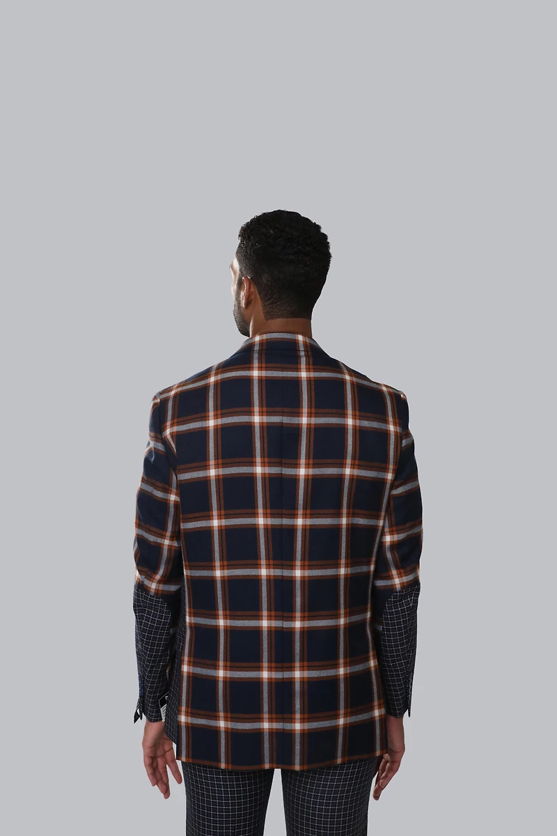 Checkered Blazer