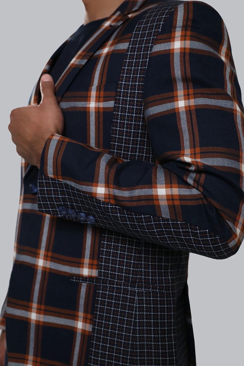 Checkered Blazer