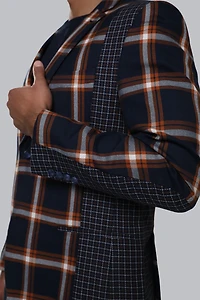 Checkered Blazer