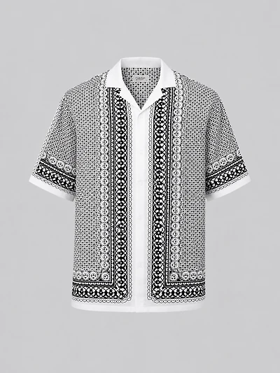 Silk Swim Shirt | Men's Clubman by Leonardo