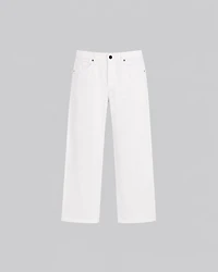 Denim Wide Jean | Stretch Cotton Men's Jeans Clubman by Leonardo