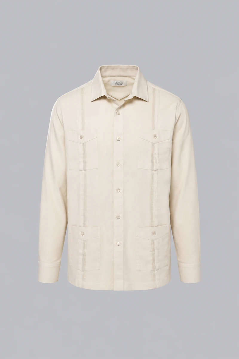 Technical Long Sleeve Guayabera