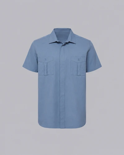 Technical Short Sleeve Guayabera