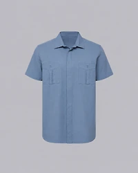 Technical Short Sleeve Guayabera