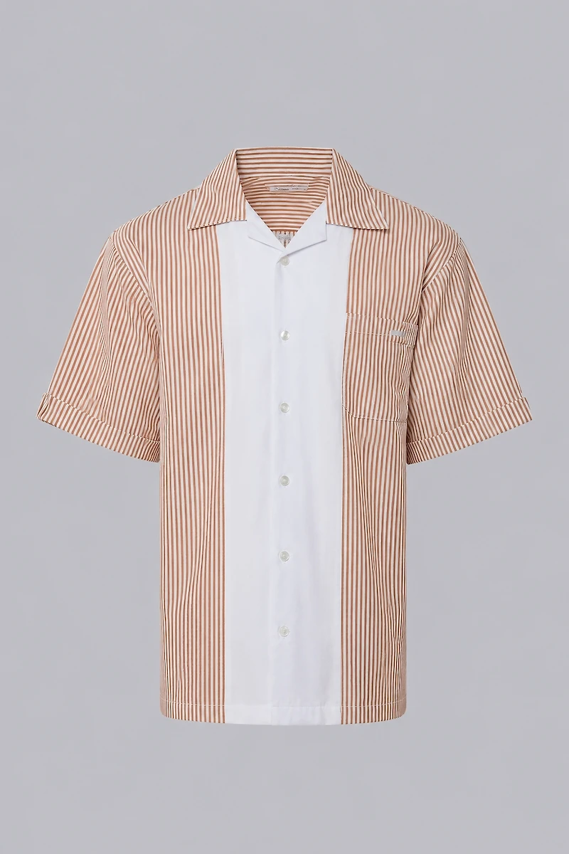 Seersucker Shirt | Men's Clubman by Leonardo