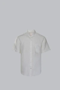 Linen Short Sleeve Shirt | Men's Clubman by Leonardo