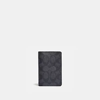 Card Wallet In Signature Canvas