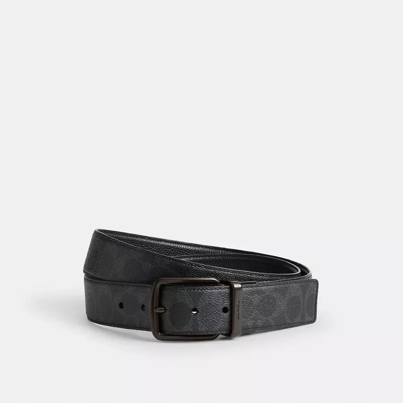 Harness Buckle Cut-To-Size Reversible Belt