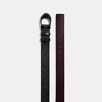 Signature Buckle Cut To Reversible Belt, 38 Mm