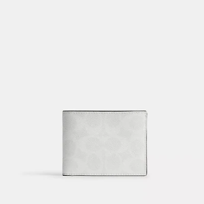 Slim Billfold Wallet Signature Canvas
