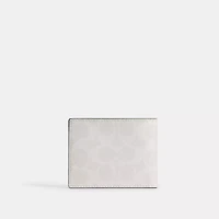Slim Billfold Wallet In Signature Canvas