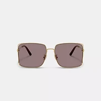 Metal Square Sunglasses