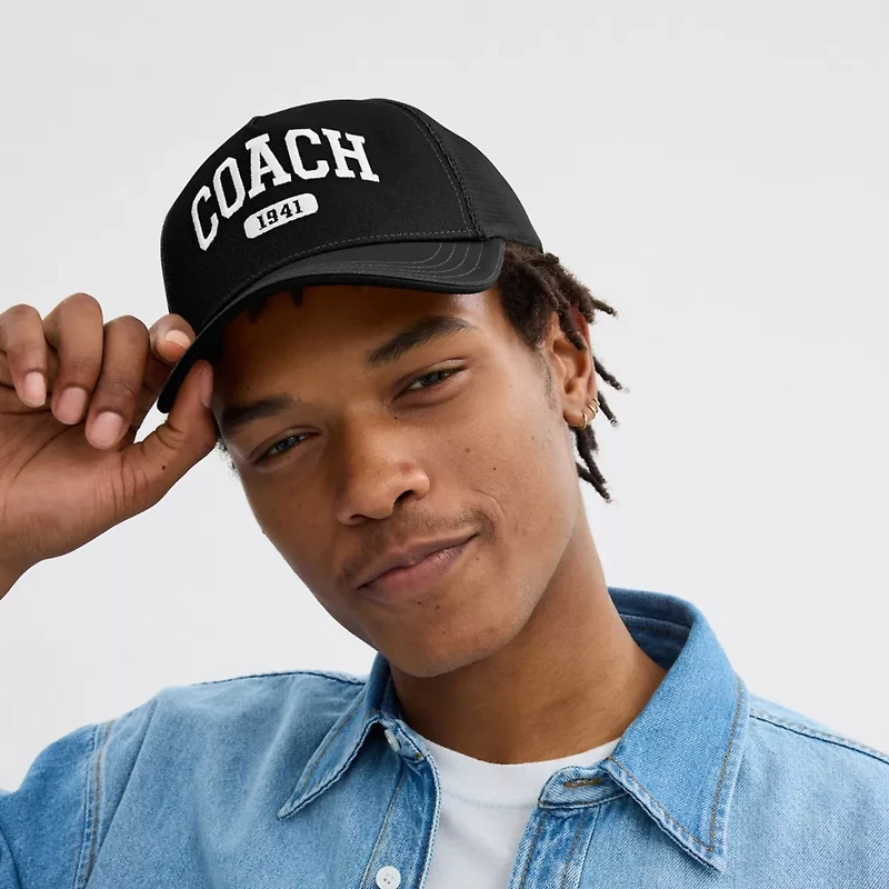 Coach 1941 Embroidered Trucker Hat