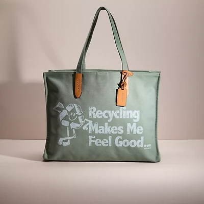 Restored Tote 42 In 100 Percent Recycled Canvas