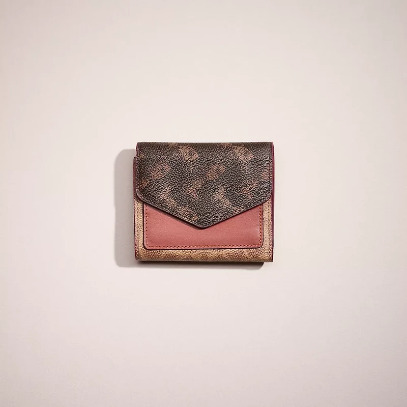 Restored Wyn Small Wallet With Horse And Carriage Print