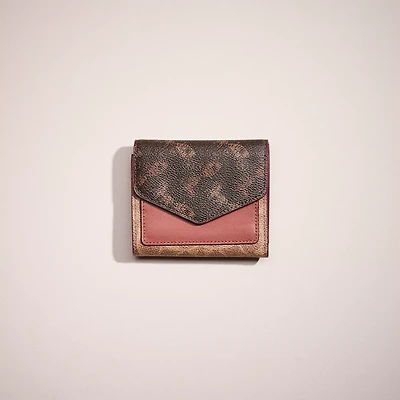 Restored Wyn Small Wallet With Horse And Carriage Print